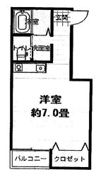 ランザハイツの物件間取画像